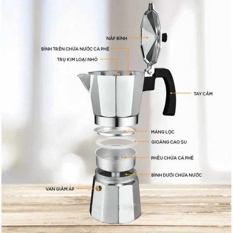 Bình pha cà phê MOKA POT